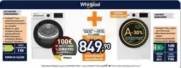 Unieuro Whirlpool Asciugatrice + Lavatrice offerta