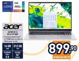 Unieuro Acer Aspire Go 16 offerta