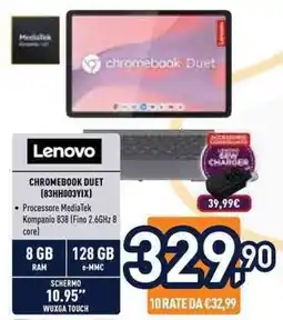 Unieuro Lenovo Chromebook Duet offerta