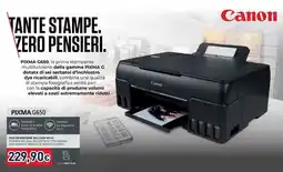 Unieuro Canon Pixma G650 offerta