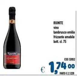 Del Prete Distribuzioni Riunite vino lambrusco emilia frizzante amabile offerta