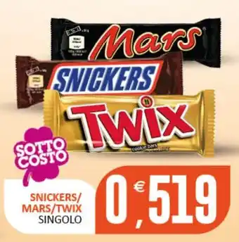 Snickers/Mars/Twix