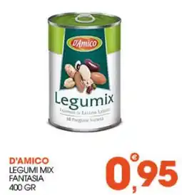 Rosa Cash D'Amico Legumix Fantasia offerta