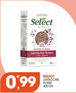 Rosa Cash Select Lenticchie Rosse offerta