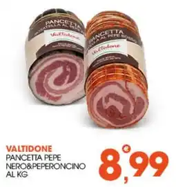 Rosa Cash Valtidone Pancetta Pepe Nero & Peperoncino offerta