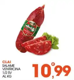 Rosa Cash Salame Ventricina Clai offerta