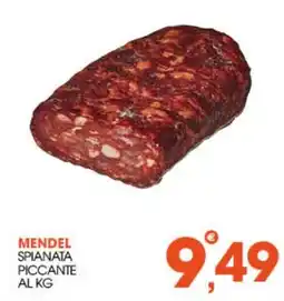 Rosa Cash Mendel spianata piccante offerta