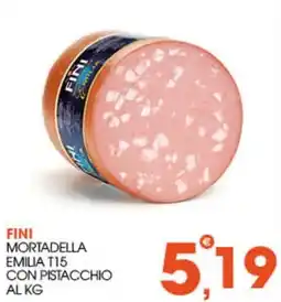 Rosa Cash Finì mortadella emilia t15 con pistacchio offerta