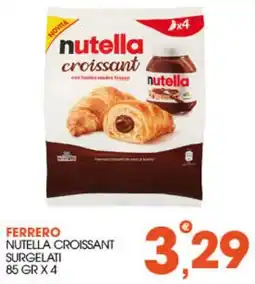 Rosa Cash Ferrero Nutella croissant offerta