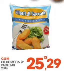 Rosa Cash Filetti Baccala' Pastellati CGM offerta