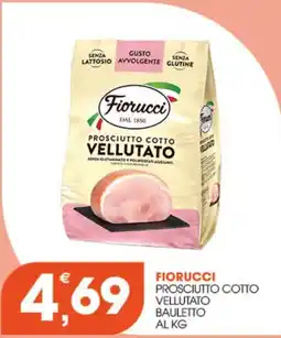 Rosa Cash Fiorucci prosciutto cotto vellutato offerta