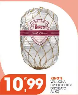Rosa Cash King's Val Liona crudo dolce offerta