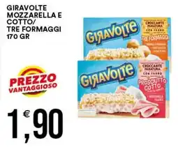 Vantaggio Cash&Carry Giravolte Tre formaggi offerta