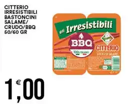 Vantaggio Cash&Carry Citterio Irresistibili bastoncini salame offerta