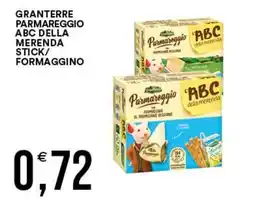Vantaggio Cash&Carry Granettere Parmareggio ABC della merenda stick/ formaggino offerta