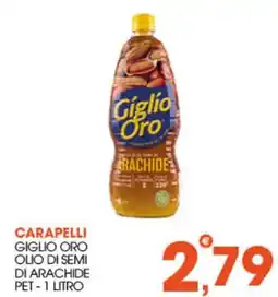 Rosa Cash Carapelli Giglio Oro Olio di semi di arachide offerta