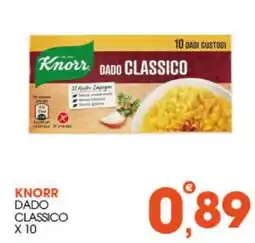 Rosa Cash Knorr dado classico offerta