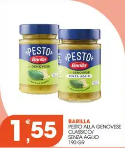 Rosa Cash Barilla Pesto alla genovese offerta