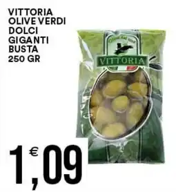 Vantaggio Cash&Carry Vittoria olive verdi dolci giganti offerta
