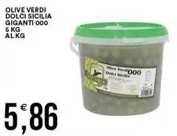 Vantaggio Cash&Carry Olive Verdi Dolci Sicilia Giganti 000 offerta