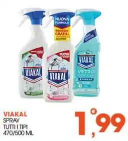 Rosa Cash Viakal spray offerta