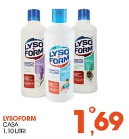 Rosa Cash Lysoform casa offerta