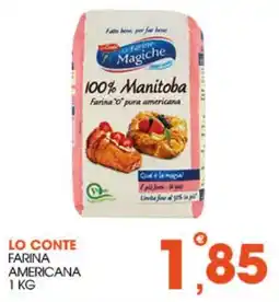 Rosa Cash Lo Conte farina americana offerta
