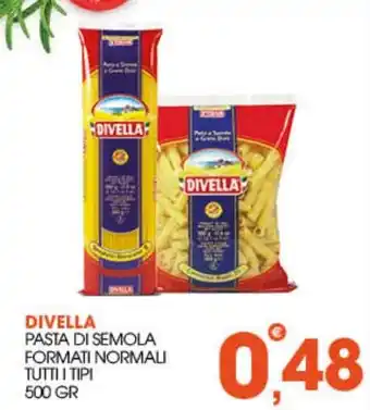 Rosa Cash Divella pasta di semola offerta