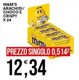 Vantaggio Cash&Carry M&M's Arachidi/Choco e Crispy offerta