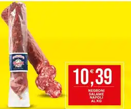 Vantaggio Cash&Carry Negroni salame napoli offerta