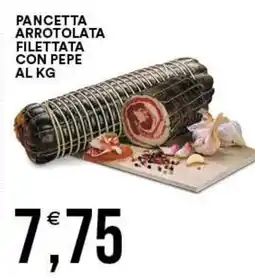 Vantaggio Cash&Carry Pancetta arrotolata filettata con pepe offerta