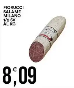 Vantaggio Cash&Carry Salame Milano Fiorucci offerta