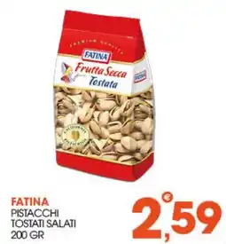 Rosa Cash Fatina pistacchi tostati salati offerta