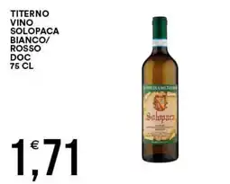 Vantaggio Cash&Carry Vino Solopaca offerta