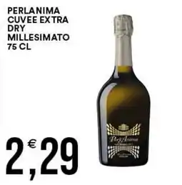 Vantaggio Cash&Carry Perlanima cuvée extra dry millesimato offerta