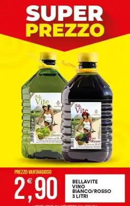 Vantaggio Cash&Carry Bellavite vino bianco/rosso offerta