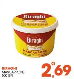 Rosa Cash Biraghi Mascarpone offerta