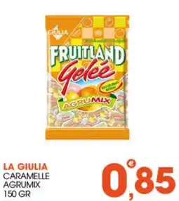 Rosa Cash La Giulia caramelle agrumix offerta