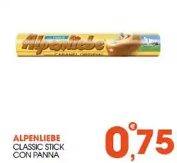 Rosa Cash Alpenliebe classic stick con panna offerta