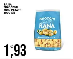 Vantaggio Cash&Carry Gnocchi Rana classici con patate offerta