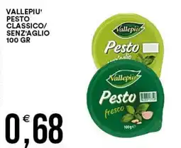 Vantaggio Cash&Carry Vallepiu' Pesto offerta