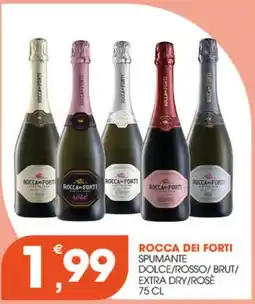Rosa Cash Rocca dei Forti spumante offerta