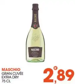 Rosa Cash Maschio Gran Cuvée Extra Dry offerta