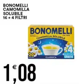 Vantaggio Cash&Carry Bonomelli camomilla solubile classica offerta
