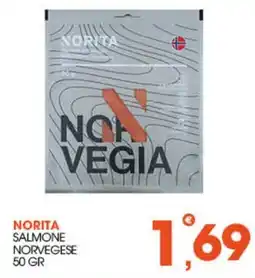 Rosa Cash Norita salmone norvegese offerta
