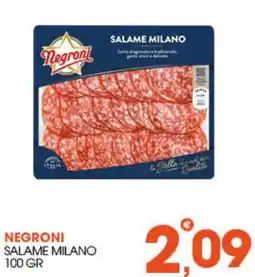 Rosa Cash Negroni Salame Milano offerta