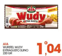 Rosa Cash AIA WURSTEL WUDY EXTRAGUSTO SUINO offerta