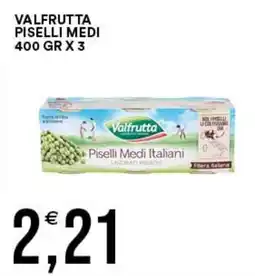 Vantaggio Cash&Carry Valfrutta Piselli Medi Italiani offerta