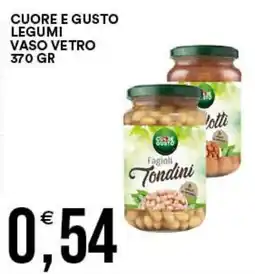 Vantaggio Cash&Carry Cuore e Gusto Fagioli Tondini offerta