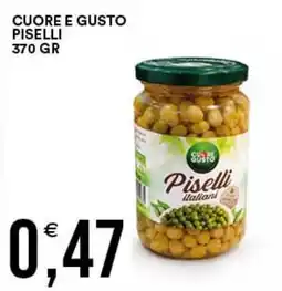 Vantaggio Cash&Carry Cuore e Gusto Piselli offerta
